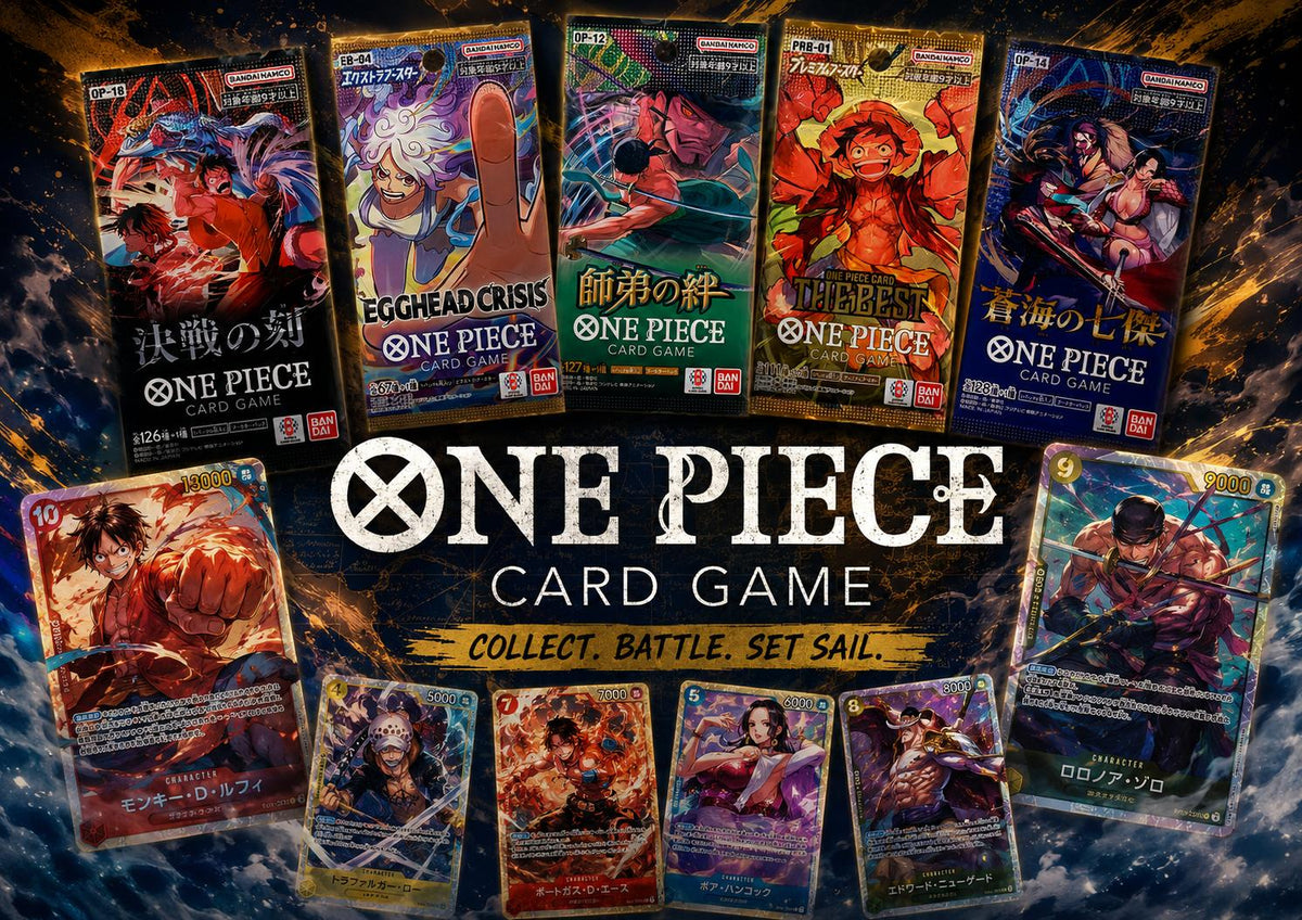 ワンピースカード 日本語版 未開封パック｜ONE PIECE Cards - Harajuku