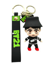 Load image into Gallery viewer, 3D BTS Tiny Tan Keychain Collection BTS Keychain