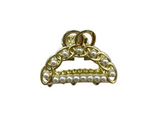 ギャラリービューアに画像を読み込み、Pearls and Rhinestones Hair Claw Collection -Small Size ヘア クリップ パール 小
