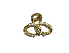 ギャラリービューアに画像を読み込み、Pearls and Rhinestones Hair Claw Collection -Small Size ヘア クリップ パール 小