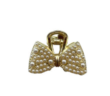 ギャラリービューアに画像を読み込み、Pearls and Rhinestones Hair Claw Collection -Small Size ヘア クリップ パール 小