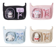 ギャラリービューアに画像を読み込み、Sanrio Canvas Crossbody Bag / サンリオ キャンバス地クロスボディバッグ
