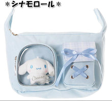 ギャラリービューアに画像を読み込み、Sanrio Canvas Crossbody Bag / サンリオ キャンバス地クロスボディバッグ
