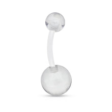 Load image into Gallery viewer, Acrylic Clear Ball Navel Pierce / アクリル製クリアボール・へそピアス