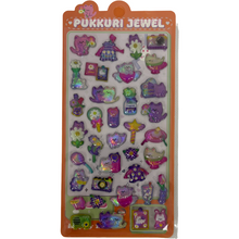 ギャラリービューアに画像を読み込み、Pukkuri Jewel Hologram Stickers