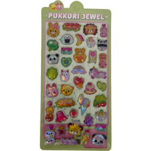 ギャラリービューアに画像を読み込み、Pukkuri Jewel Hologram Stickers