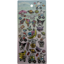 ギャラリービューアに画像を読み込み、Sanrio Metallic 3D Stickers / サンリオ メタリック 3Dステッカー