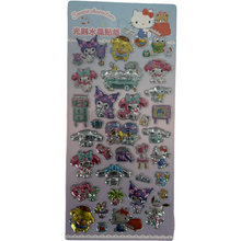 ギャラリービューアに画像を読み込み、Sanrio Metallic 3D Stickers / サンリオ メタリック 3Dステッカー