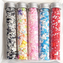 Load image into Gallery viewer, Long tube Mix Sprinkles Cake sprinkles