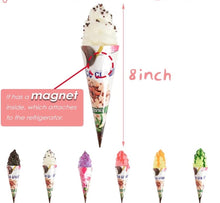 ギャラリービューアに画像を読み込み、Ice Cream Squishy Fridge Magnet / アイスクリーム・スクイーズ冷蔵庫用マグネット
