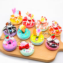 Load image into Gallery viewer, 3D Donut Keychains