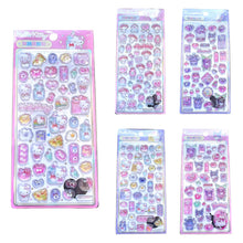 ギャラリービューアに画像を読み込み、Sanrio Sweet 3D Stickers / サンリオ スイート3Dステッカー