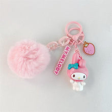 ギャラリービューアに画像を読み込み、Sanrio Fur Keyring / サンリオファーキーホルダ