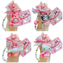 ギャラリービューアに画像を読み込み、Sanrio Big Strawberry w/ Red Ribbon 3D Keyring/サンリオ 大きないちご 赤いリボン付き 3Dキーホルダー