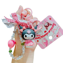 ギャラリービューアに画像を読み込み、Sanrio Big Strawberry w/ Red Ribbon 3D Keyring/サンリオ 大きないちご 赤いリボン付き 3Dキーホルダー