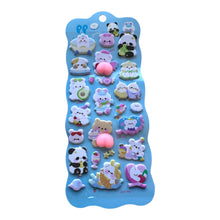 Load image into Gallery viewer, Animal 3D Squishy Stickers / アニマル3Dスクイーズステッカー
