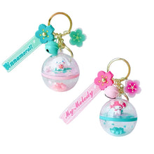 ギャラリービューアに画像を読み込み、Sanrio 3D Sakura Clear Ball Keyring | サンリオ 3D 桜 クリアボール キーホルダー