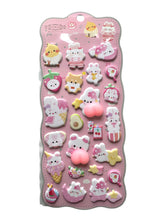 Load image into Gallery viewer, Pukkuri Jewel Squishy 3D Stickers / ぷっくりジュエルスクイーズ3Dステッカー