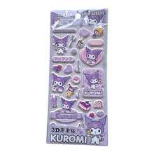 ギャラリービューアに画像を読み込み、Sanrio Puffy Marshmallow Stickers / サンリオのぷにぷにマシュマロステッカー