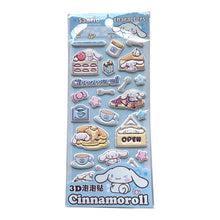 ギャラリービューアに画像を読み込み、Sanrio Puffy Marshmallow Stickers / サンリオのぷにぷにマシュマロステッカー