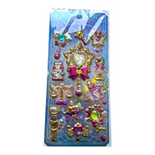 Load image into Gallery viewer, Sparkling Magic Glitter Wand 3D Stickers 14g | Sparkling Shaka Magic Glitter Wand 3D Stickers