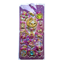 Load image into Gallery viewer, Sparkling Magic Glitter Wand 3D Stickers 14g | Sparkling Shaka Magic Glitter Wand 3D Stickers