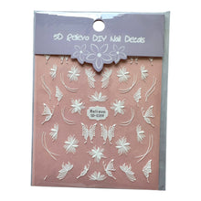 ギャラリービューアに画像を読み込み、5D Relievo DIY Decals Nail Stickers / 5D DIYデカールネイルステッカー