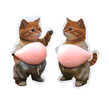 Load image into Gallery viewer, Big Squishy Belly 3D Stickers / 大きくてぷにぷにしたお腹の3Dステッカー