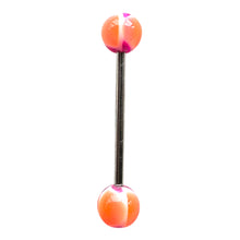 ギャラリービューアに画像を読み込み、Flower Acrylic Ball Tongue Pierce / フラワーアクリルボール・タンピアス