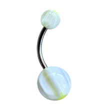 ギャラリービューアに画像を読み込み、Yellow Leaf Navel Pierce / イエローリーフ・ネイブルピアス