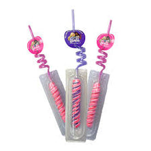Load image into Gallery viewer, Barbie Wizzy Pop Straw Lollipop