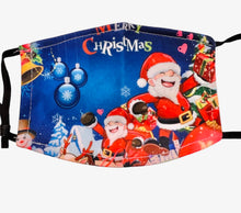 ギャラリービューアに画像を読み込み、XMAS Face Mask with extra layer of filter protection. Cotton, Washable!