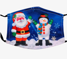 ギャラリービューアに画像を読み込み、XMAS Face Mask with extra layer of filter protection. Cotton, Washable!