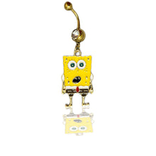 ギャラリービューアに画像を読み込み、SpongeBob Dangle Belly Button Ring