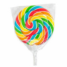Load image into Gallery viewer, Rainbow Swirl Lollipops