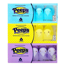 Load image into Gallery viewer, PEEPS Original, Chicks Shapes Peeps Chick Marshmallows, Directly Imported from the USA