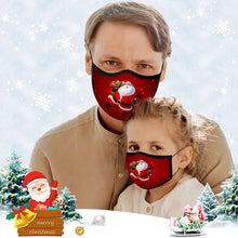 ギャラリービューアに画像を読み込み、XMAS Face Mask with extra layer of filter protection. Cotton, Washable!