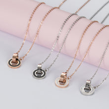 Load image into Gallery viewer, Rose Gold Shell Pendant