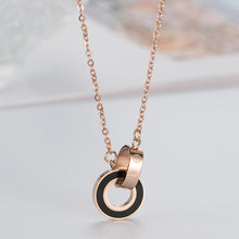 Load image into Gallery viewer, Rose Gold Shell Pendant