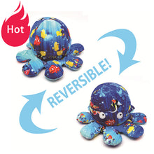 Load image into Gallery viewer, Soft plush, Reversible Octopus.