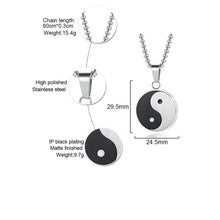 Load image into Gallery viewer, Tai Chi Yin Yang Pendant