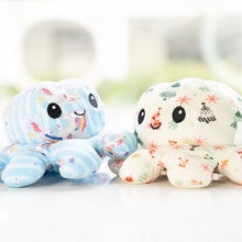 Load image into Gallery viewer, Soft plush, Reversible Octopus.