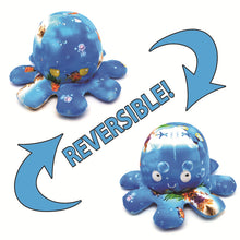 Load image into Gallery viewer, Soft plush, Reversible Octopus.