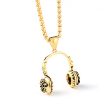 Load image into Gallery viewer, DJ Headphone Pendant