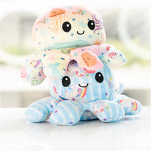 Load image into Gallery viewer, Soft plush, Reversible Octopus.