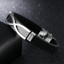 Load image into Gallery viewer, X Shape Silicone Bracelet