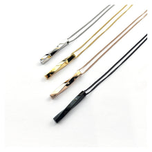 Load image into Gallery viewer, Twisted Steel Pendant