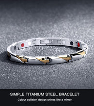 Load image into Gallery viewer, Magnet Stainless Steel Bracelet