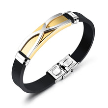 Load image into Gallery viewer, X Shape Silicone Bracelet