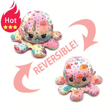 Load image into Gallery viewer, Soft plush, Reversible Octopus.